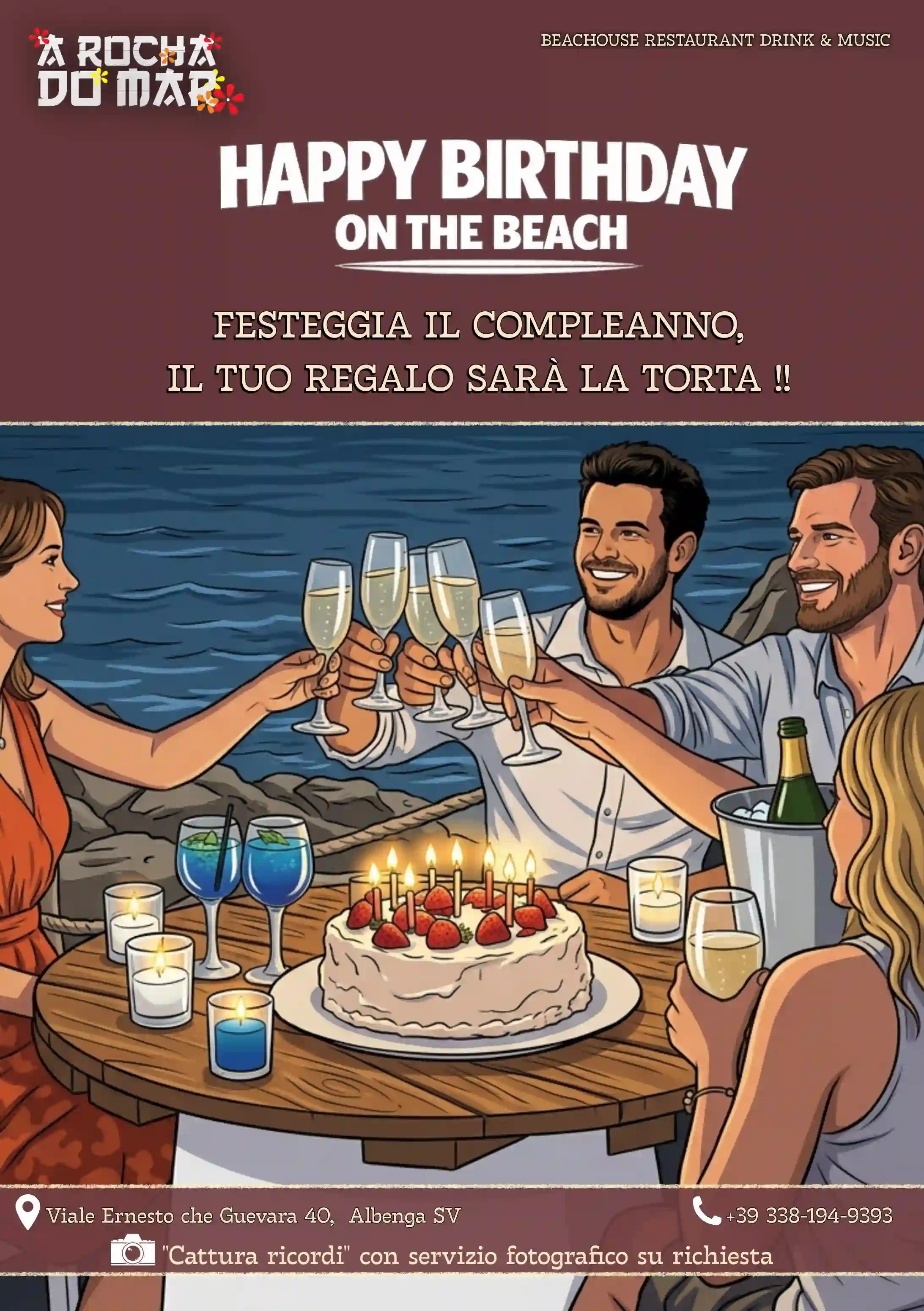 Locandina evento A rocha do mar